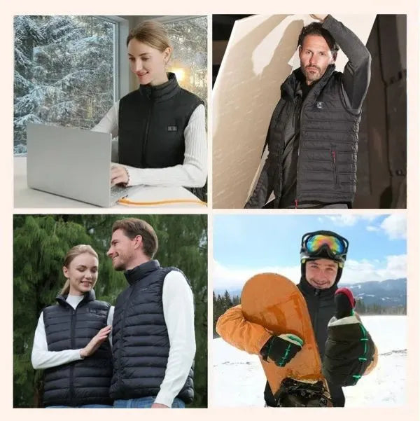 HeatGuard - Sleeveless Waterproof Heated Vest