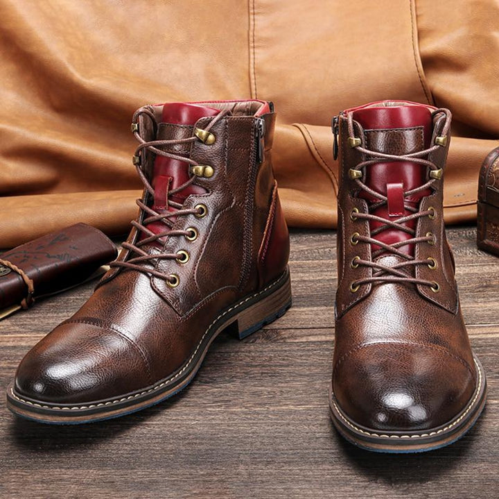 Bjarni - Handcrafted Premium Leather Oxford Boots