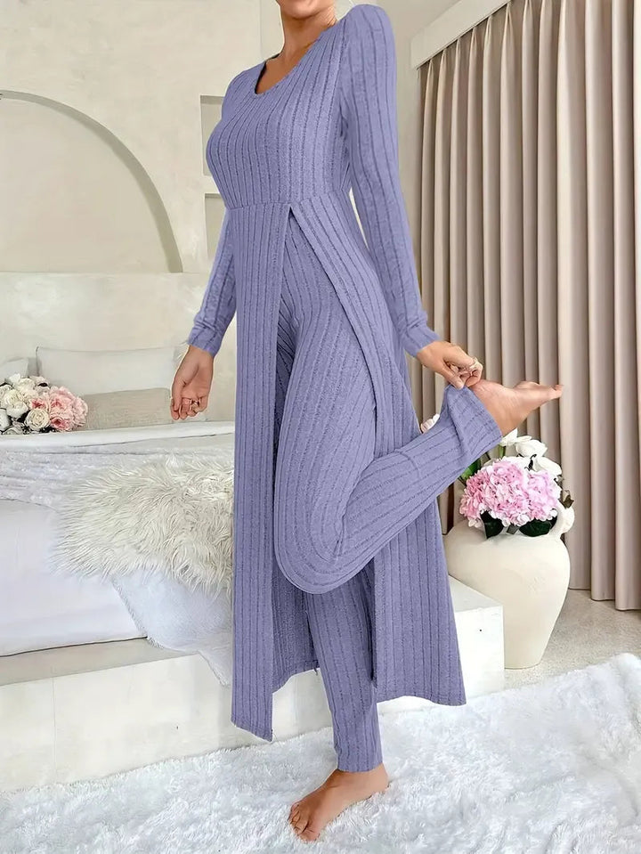 Zayda - Elegant Knitted Two Piece Set