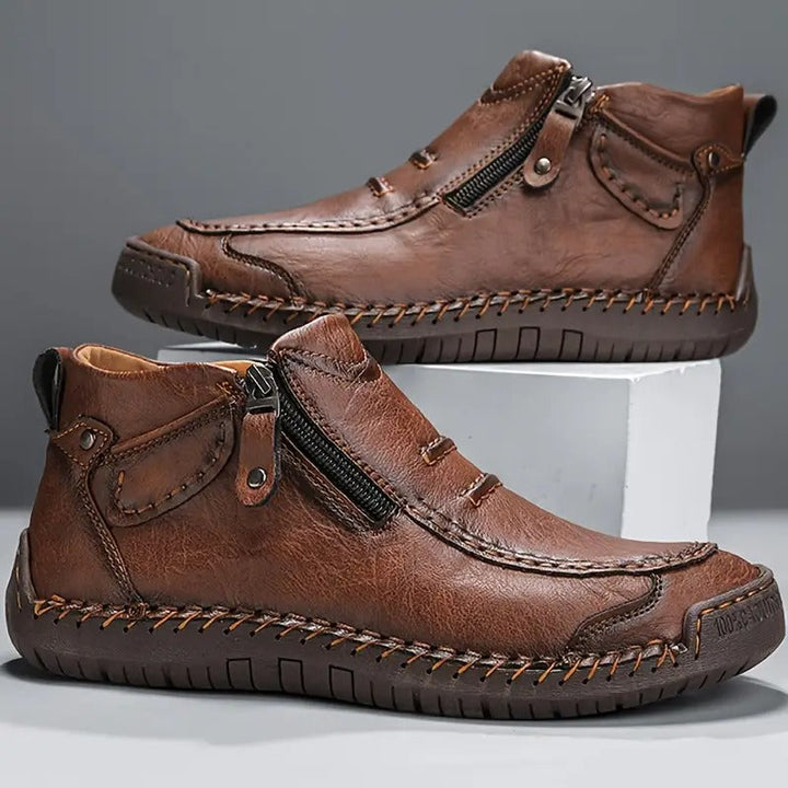 Christof - Orthopedic Leather Shoes