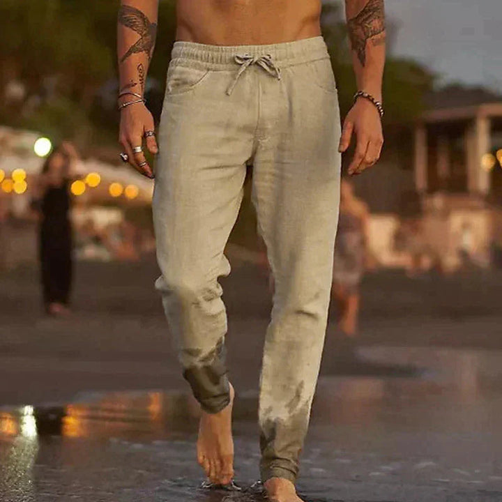 Gino - Linen Trousers