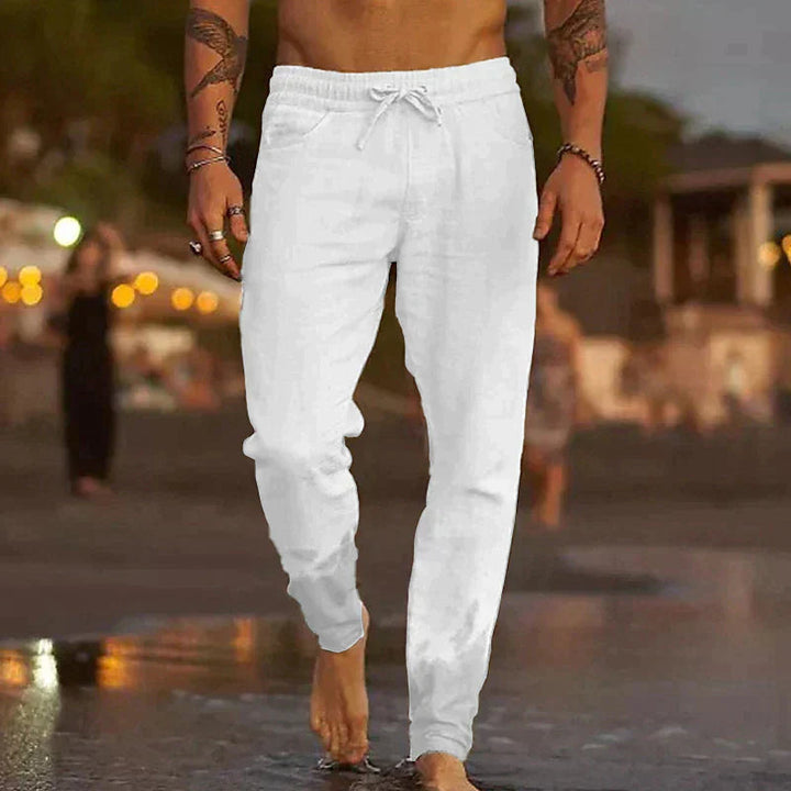 Gino - Linen Trousers