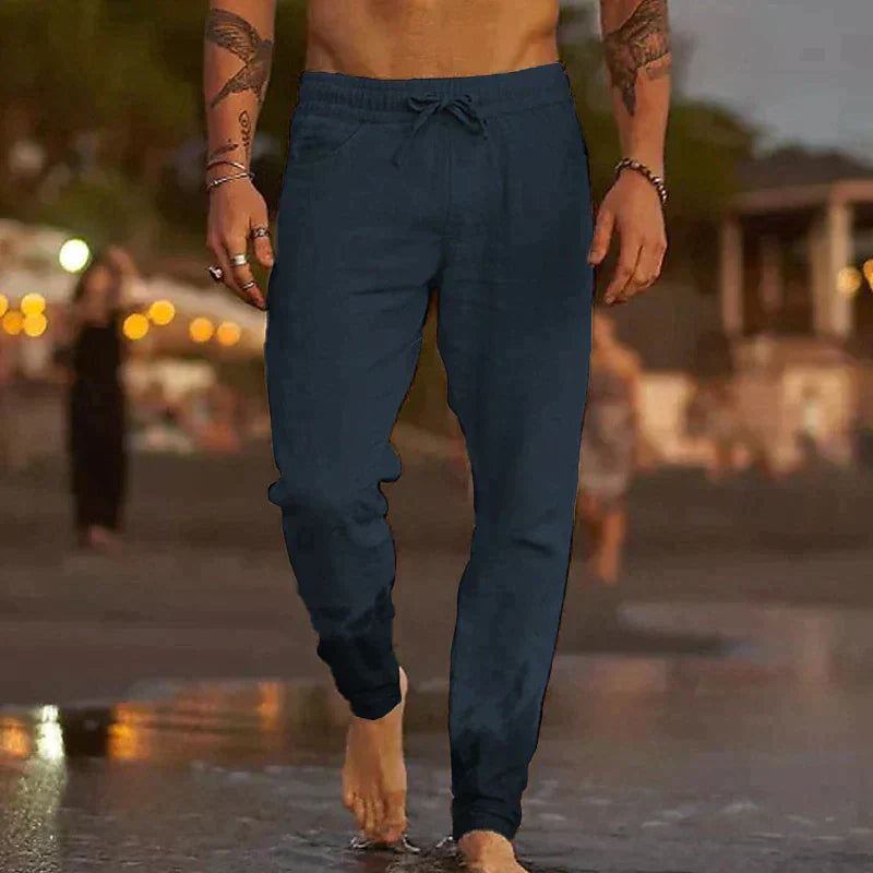 Gino - Linen Trousers