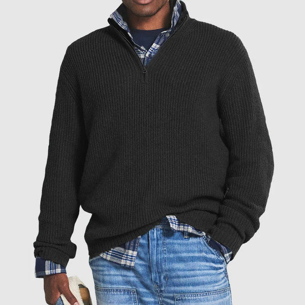 Cornelius – Casual Style And Comfort Zip Up Sweater