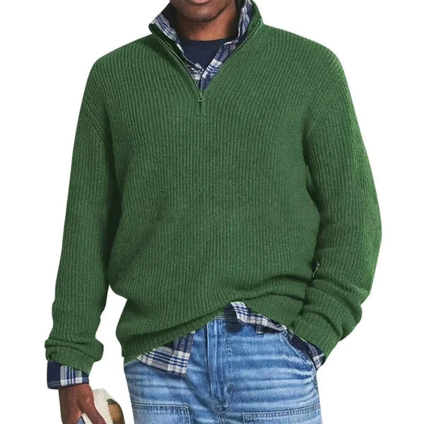 Cornelius – Casual Style And Comfort Zip Up Sweater