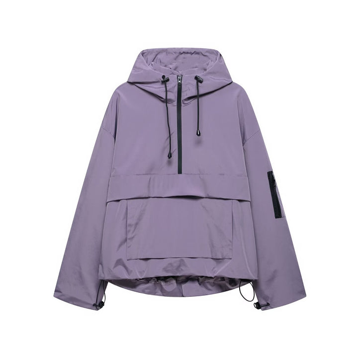 Nareeda - Hooded Windbreaker Jacket
