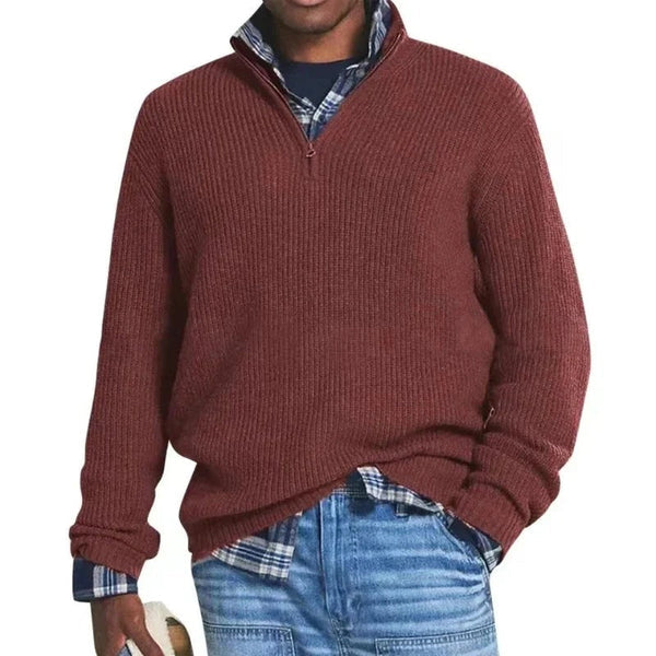 Cornelius – Casual Style And Comfort Zip Up Sweater