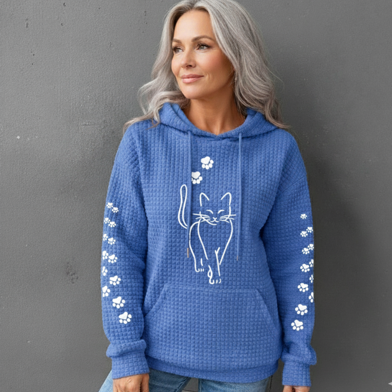 Deidre - Comfortable Knitted Warm Hoodie