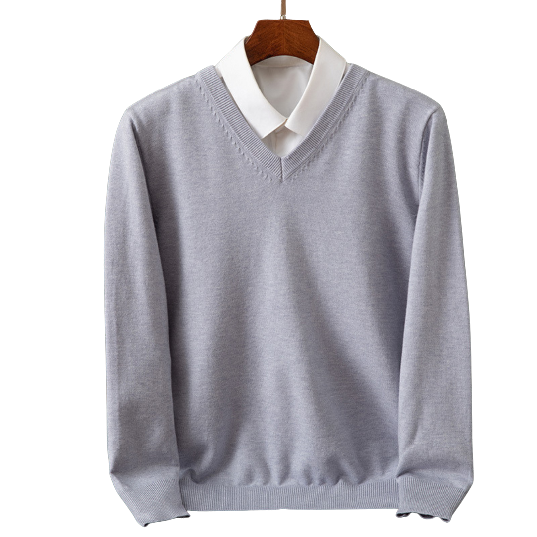 Stokes - Cashmere V-Neck Sweater