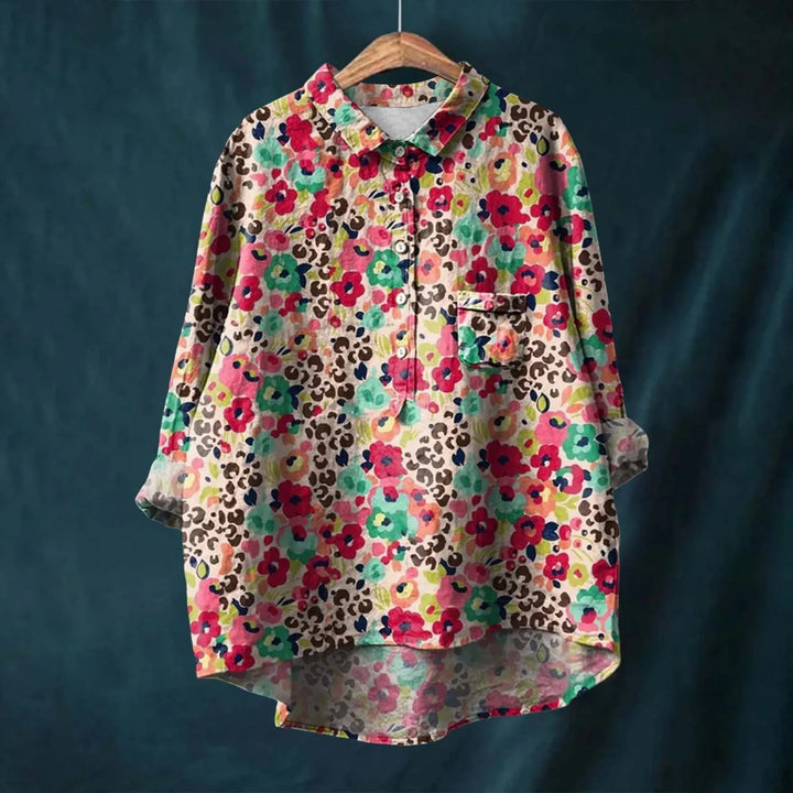 Jorina - Elegant Floral Shirt