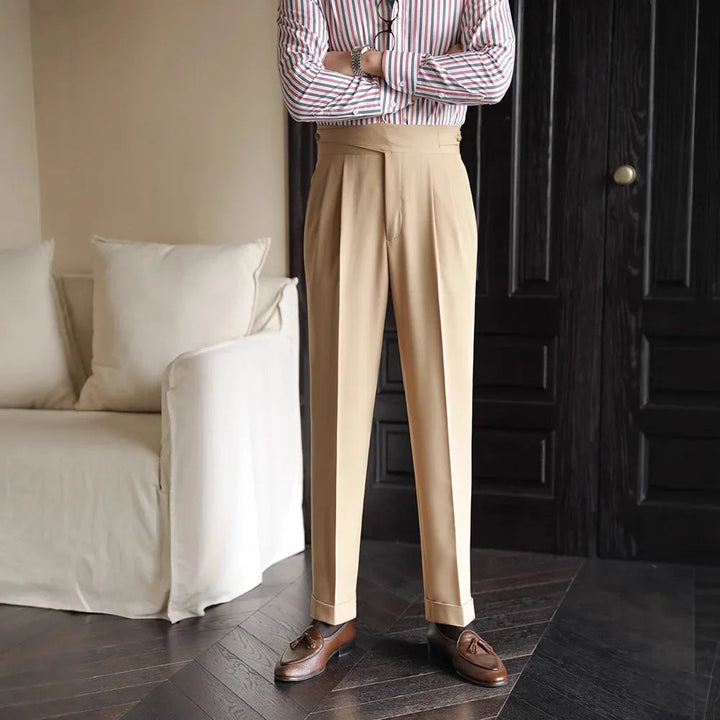 Adams - Dress Pants with Pleated Front