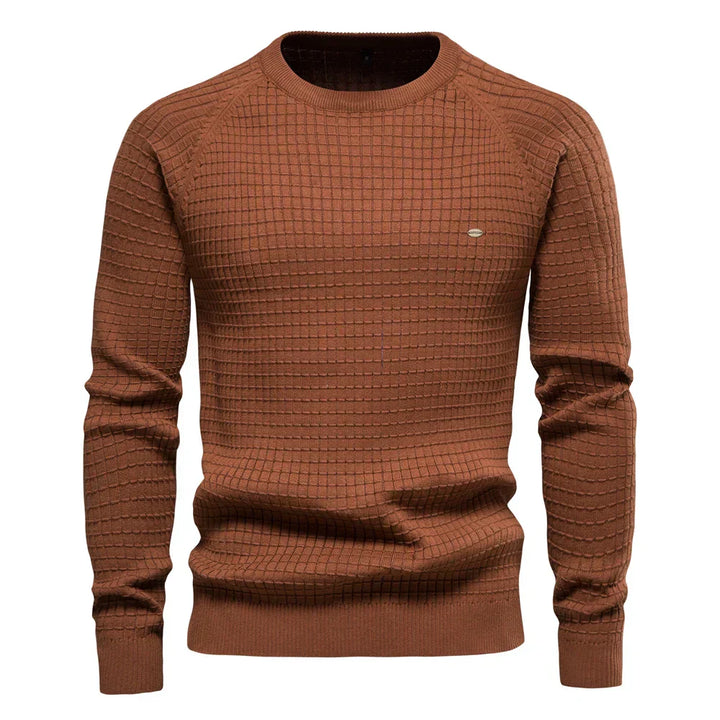 Krystian - Sweater With Diamond Pattern