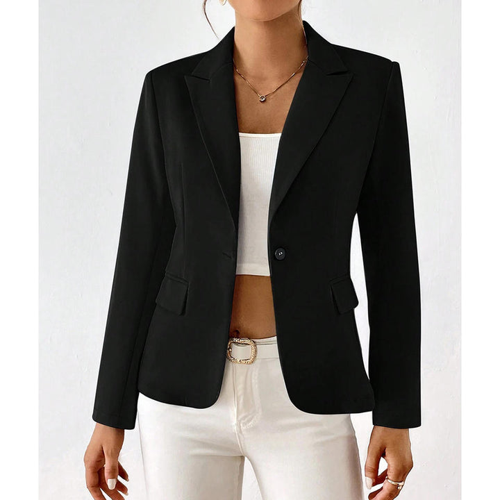 Lucinda - Single Button and Long Sleeves Blazers