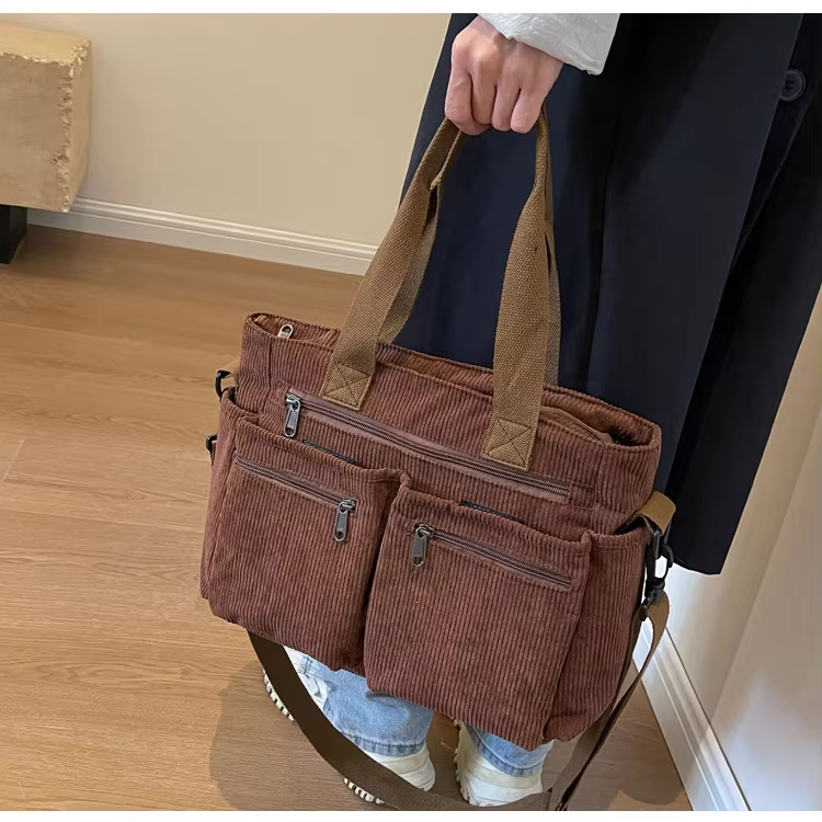 Stella - Multi Pocket Carry Tote