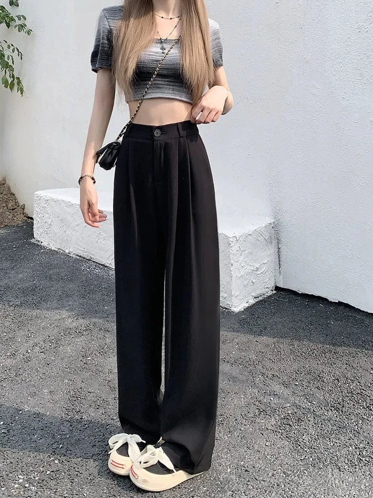 Susanne -  Loose High Waist Pant