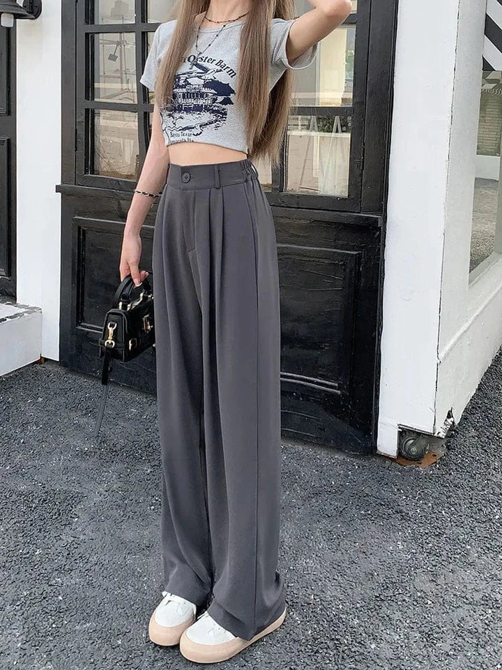 Susanne -  Loose High Waist Pant