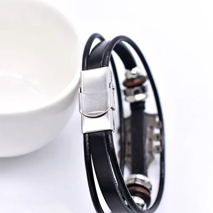 Guitarista - Guitar Leather Bracelet