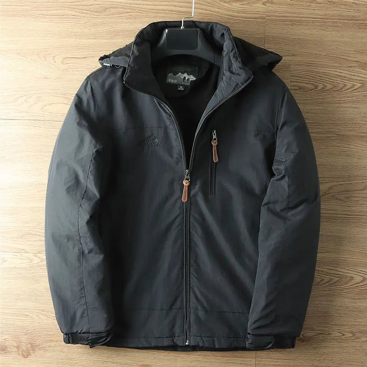 Brodie - Waterproof Hooded Jacket with Front Zip