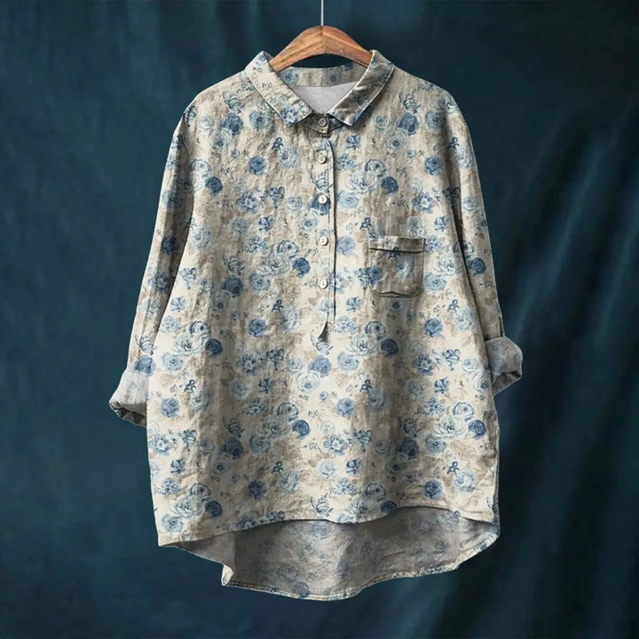 Jorina - Elegant Floral Shirt