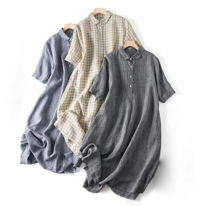 Luretta - Linen Shirt Dress