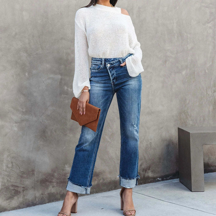 Thania - Flared Jeans