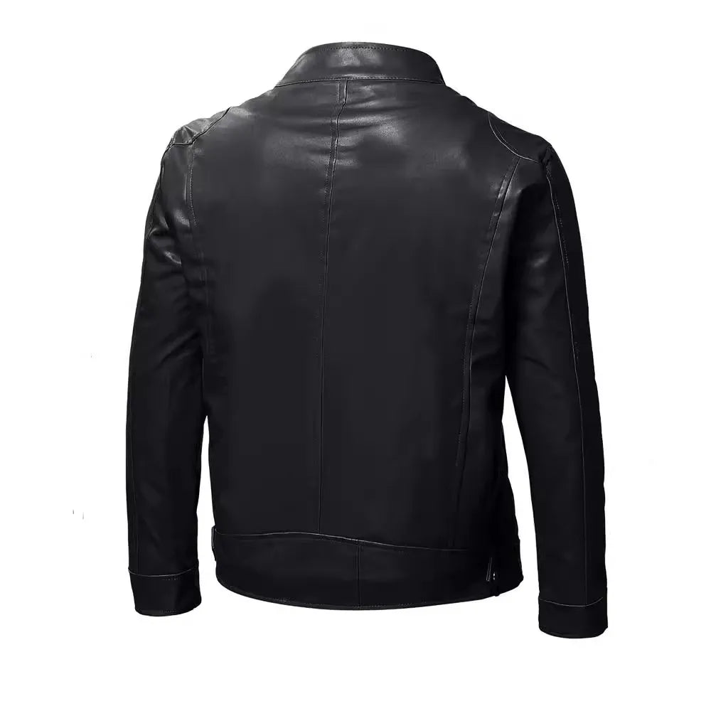 Bertil - Leather Biker Jacket