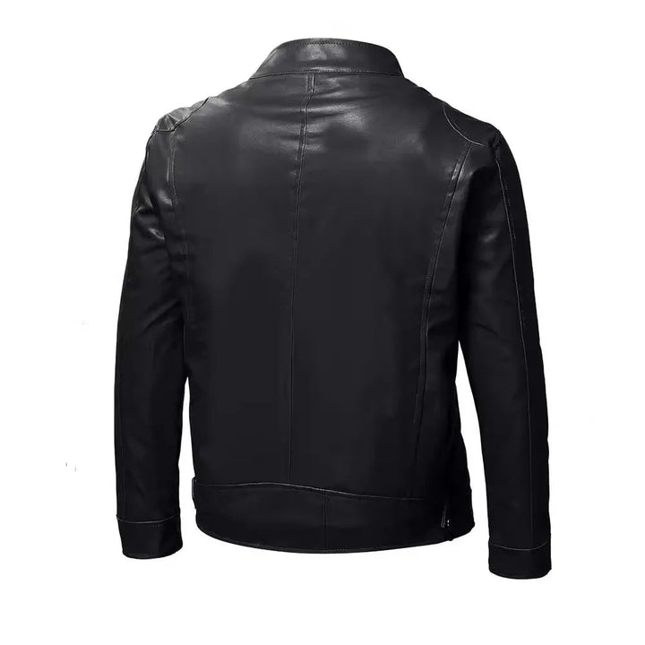 Bertil - Leather Biker Jacket