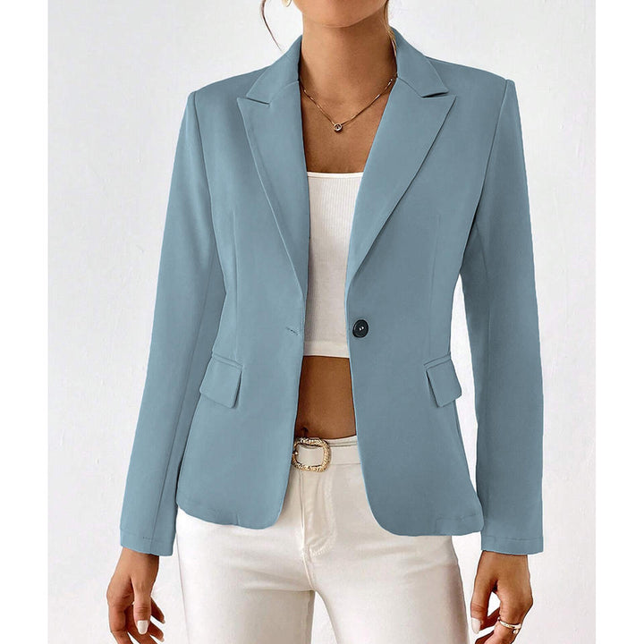 Lucinda - Single Button and Long Sleeves Blazers