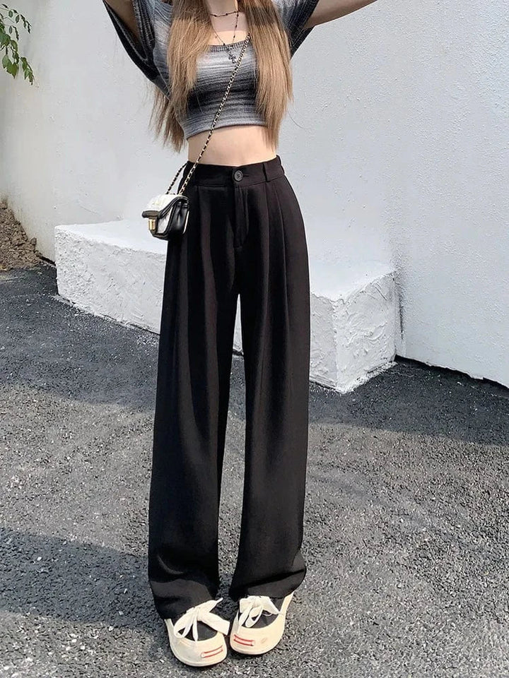 Susanne -  Loose High Waist Pant