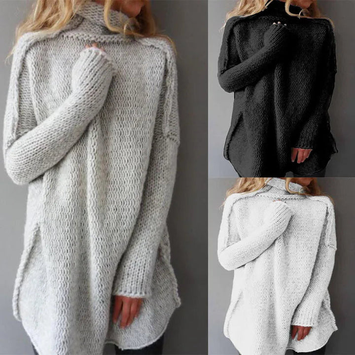 Natalie - Knitted Turtleneck Sweater
