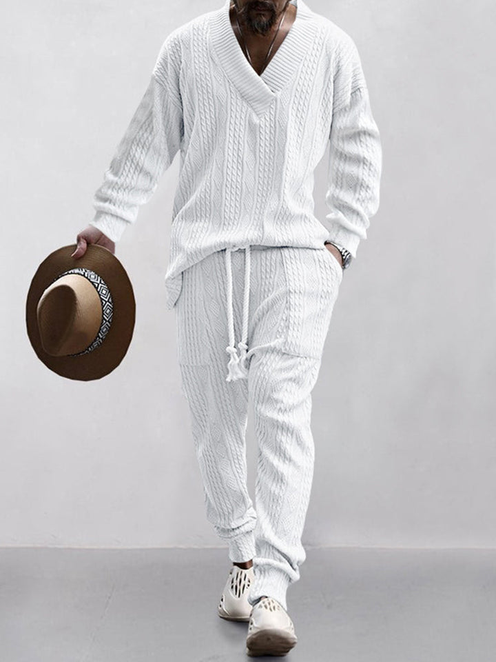 Rickky - Cable Jacquard Set