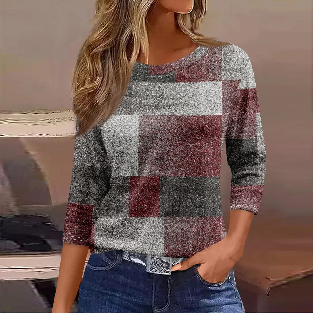 Riet - Sleeve Loose Printed Shirt
