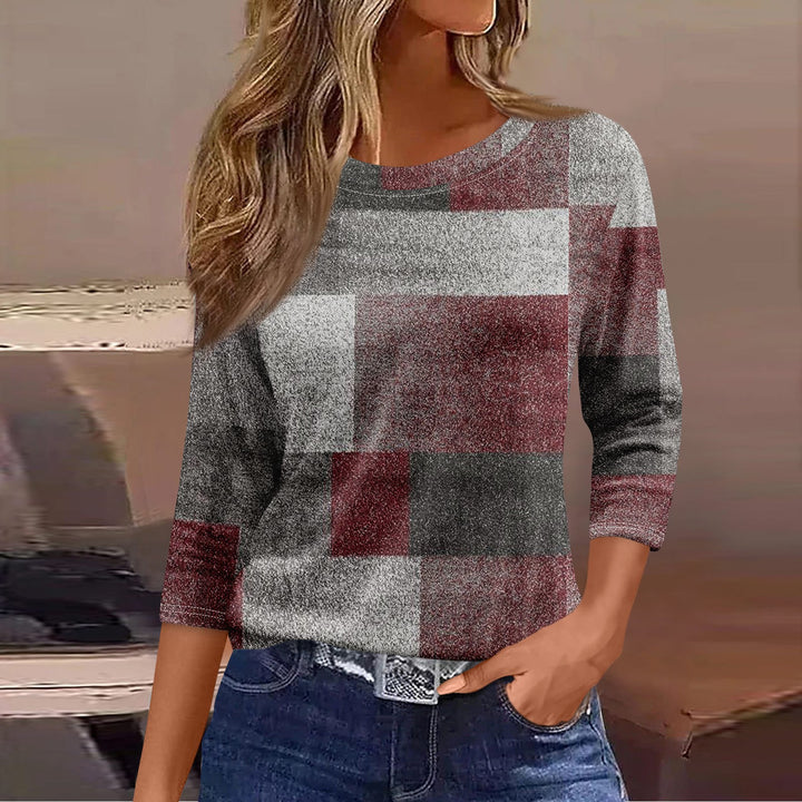 Riet - Sleeve Loose Printed Shirt