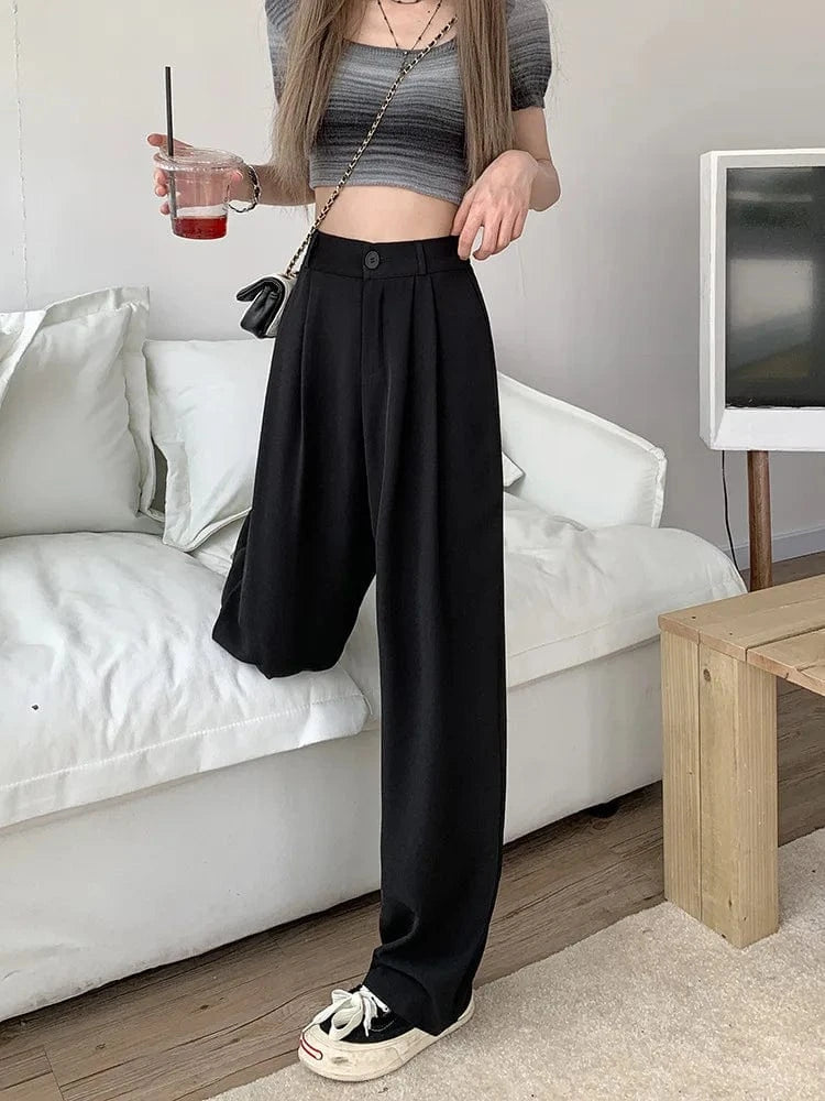 Susanne -  Loose High Waist Pant