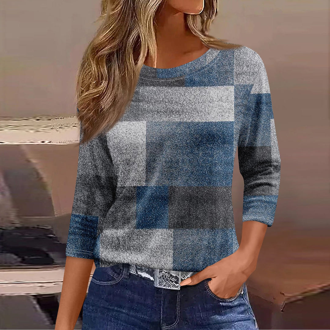 Riet - Sleeve Loose Printed Shirt