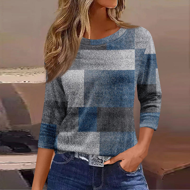 Riet - Sleeve Loose Printed Shirt