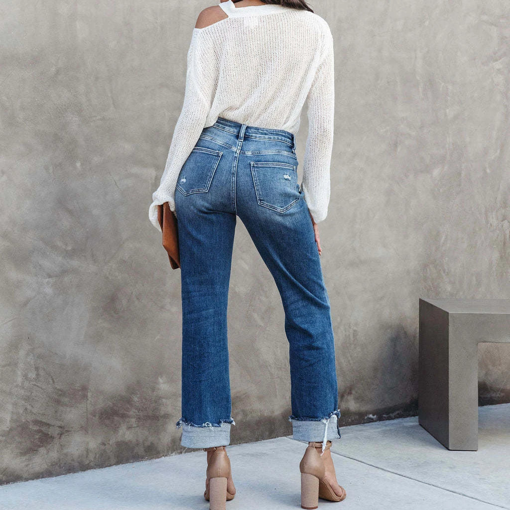 Thania - Flared Jeans