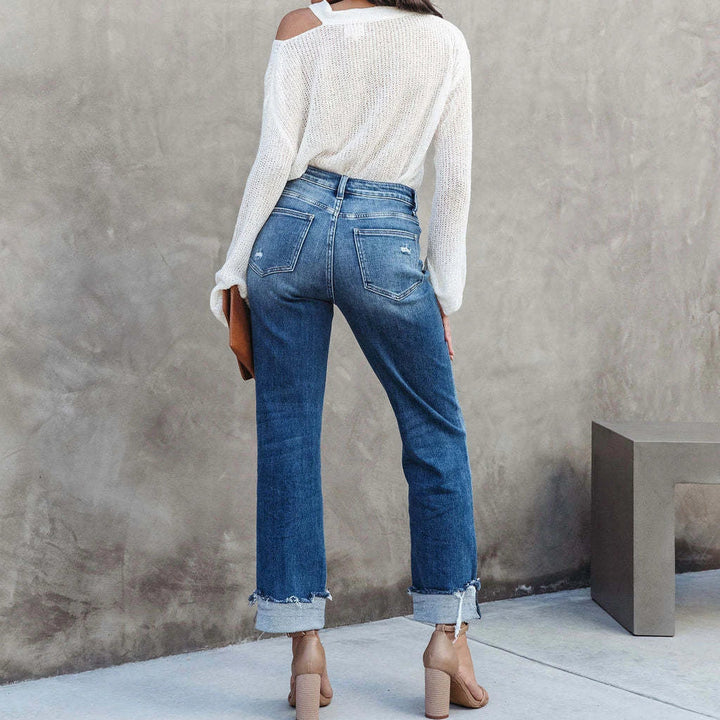 Thania - Flared Jeans