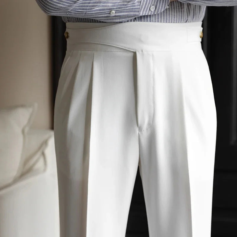 Adams - Dress Pants with Pleated Front