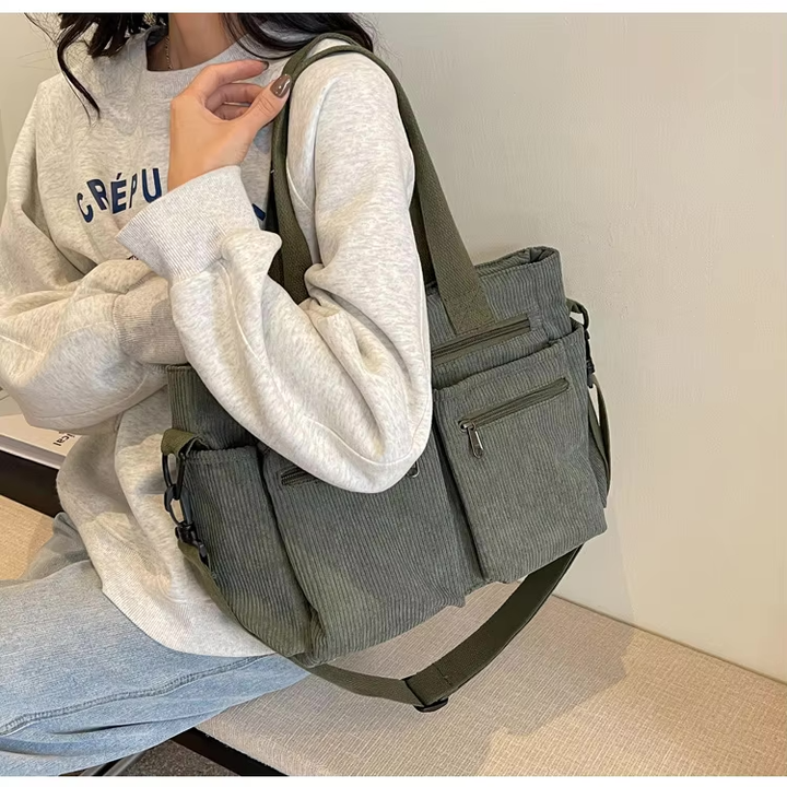 Stella - Multi Pocket Carry Tote