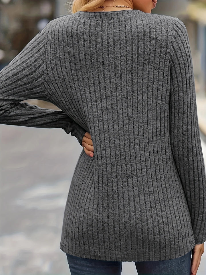 Marva - Casual Long Sleeve T-Shirt