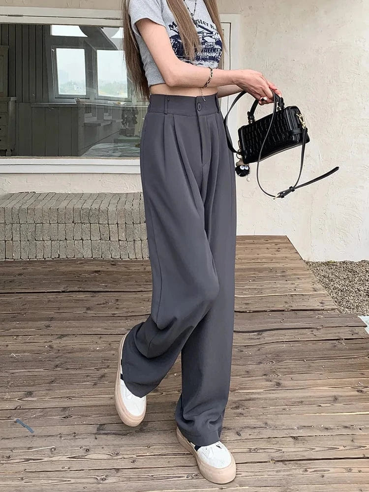Susanne -  Loose High Waist Pant
