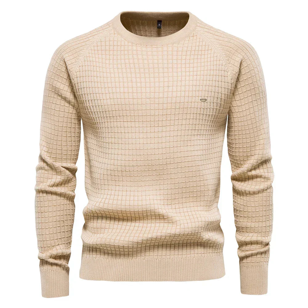 Krystian - Sweater With Diamond Pattern