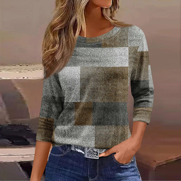 Riet - Sleeve Loose Printed Shirt