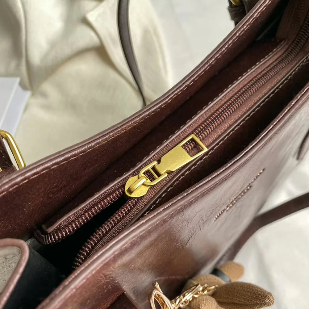 Lavina - Vintage Leather Shoulder Bag