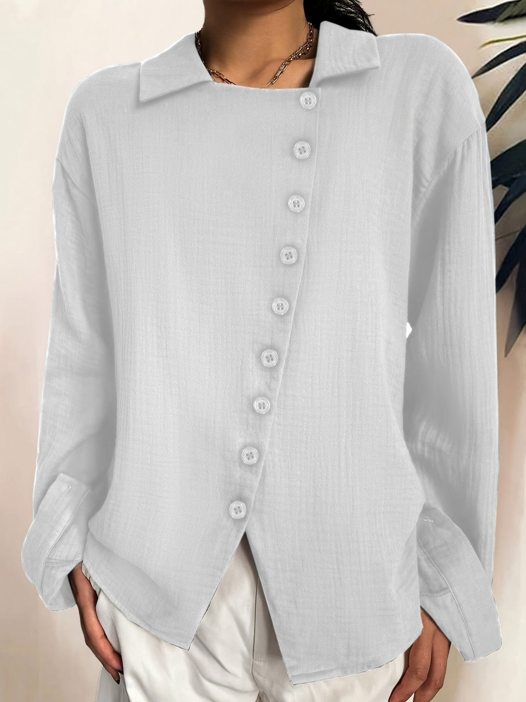Paige - Long Sleeve Button Up Shirt