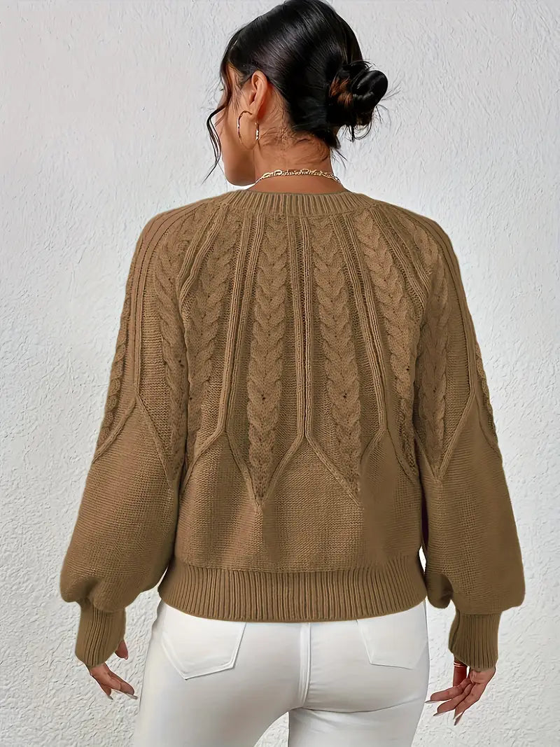 Özden - Elegant Long Sleeve Sweater