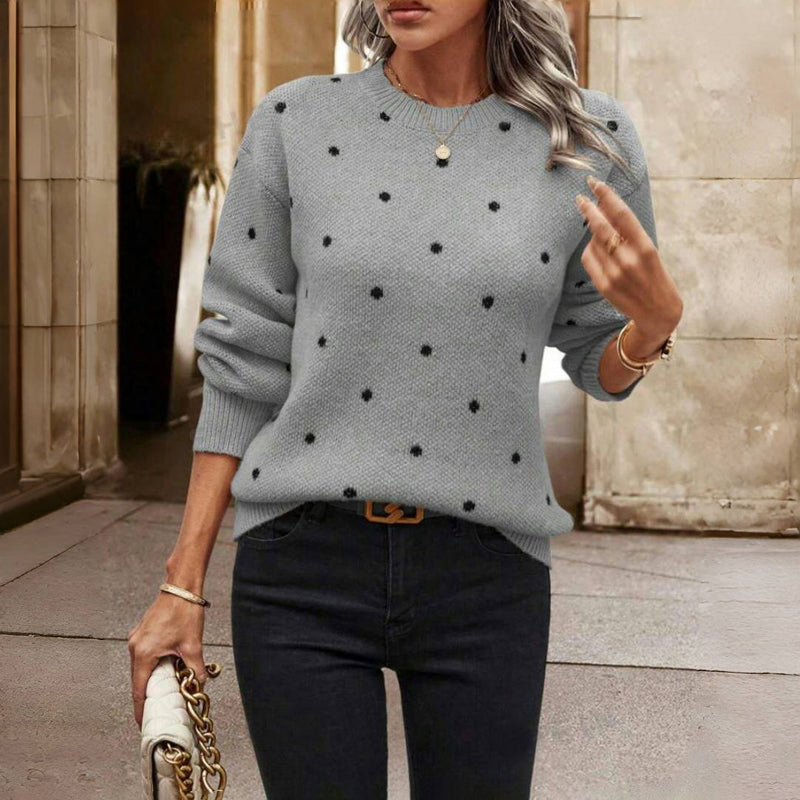 Waltrina - Playful Knitted Sweater