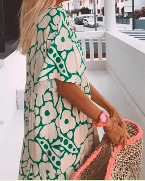 Nilsina - Casual Floral Summer Dress