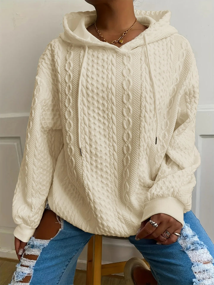 Lorna - Long Sleeve Twist Pocket Fashion Top Sweatshirt